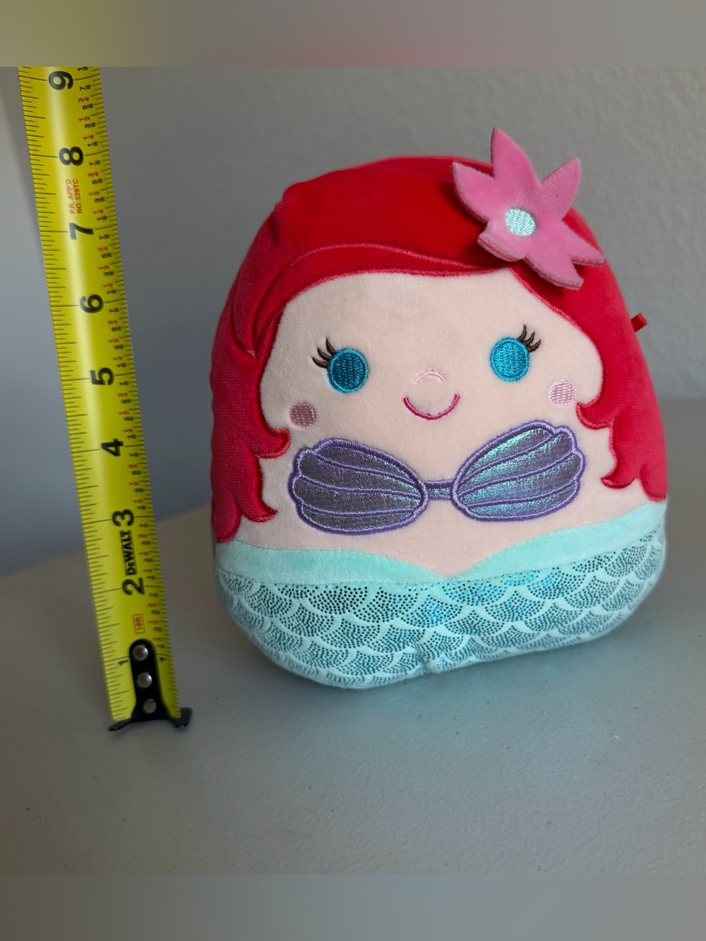 Disney ariel mermaid squishmello